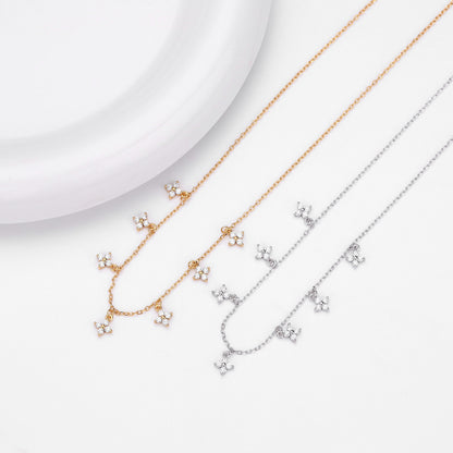 Collier Starfall - Argent sterling S925