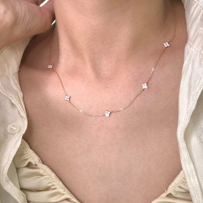 Collier Stardust – Argent Sterling S925, Plaqué Or 18 carats