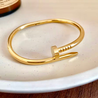 Nail Cuff Bangle