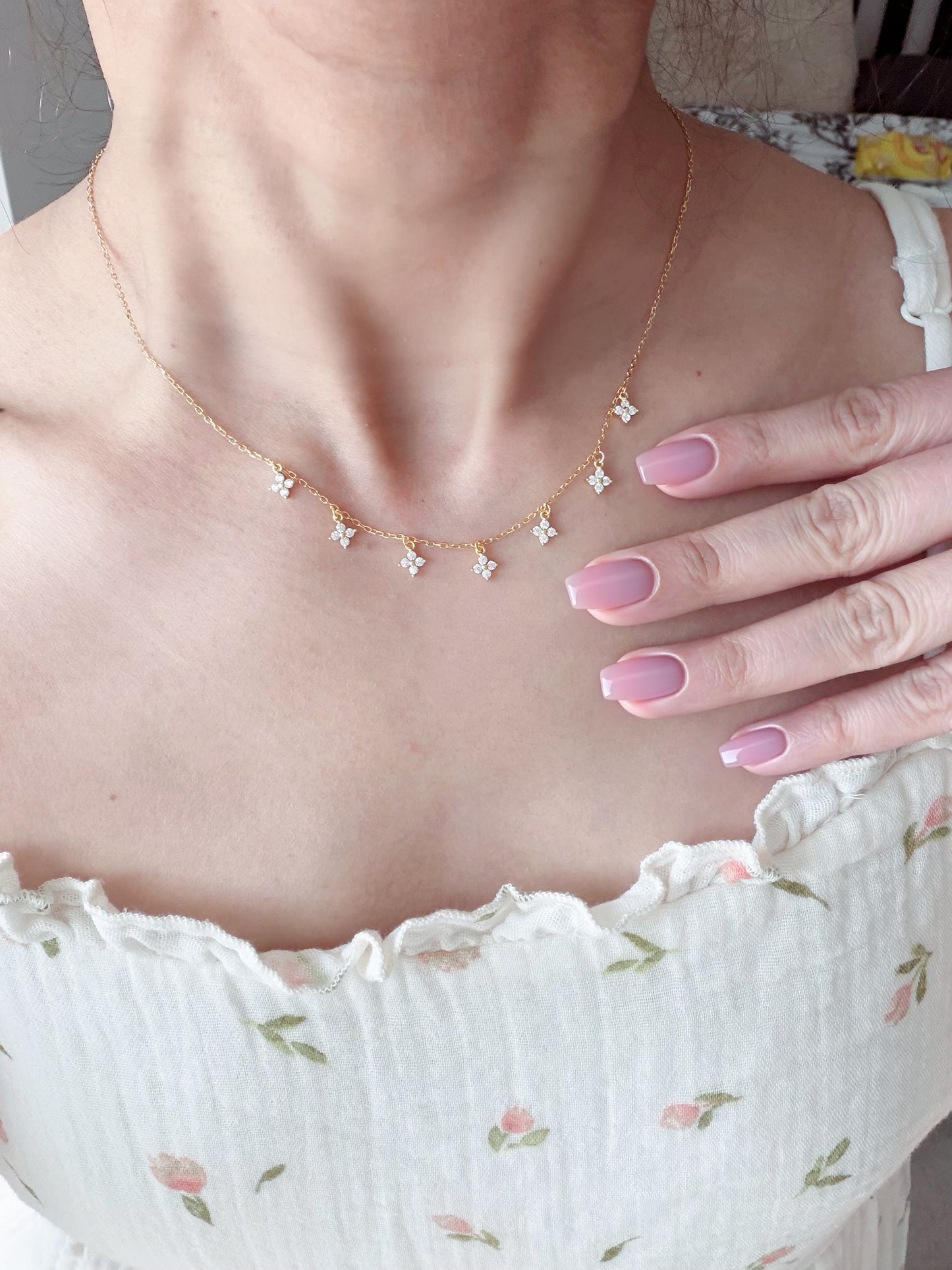 Collier Starfall - Argent sterling S925