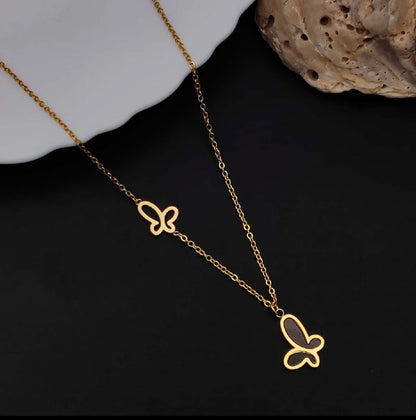 Dazzling Butterfly Necklace
